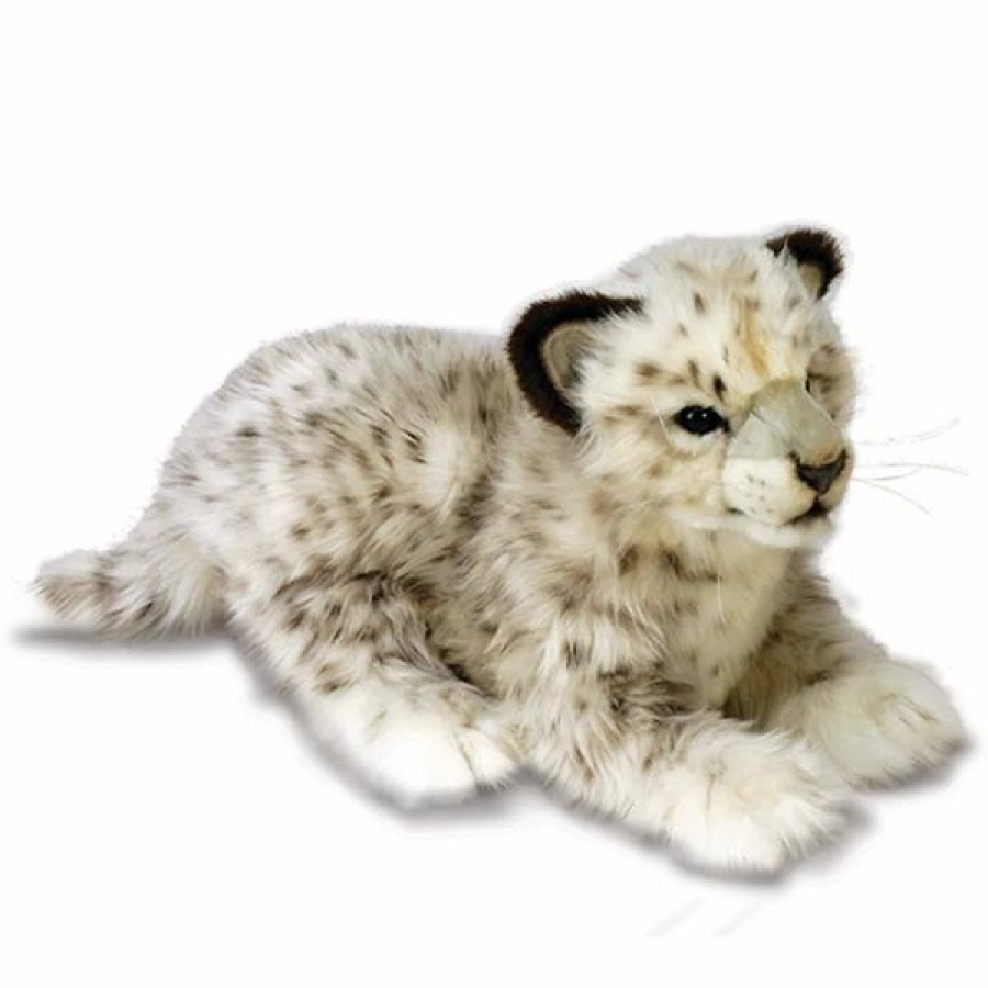 * Snow Leopard Cub (Floppy) Toy By Hansa 13" -Affordable Gift For Your Little One! Item #Dhan-4954 Hansa Animals