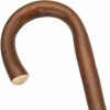 * Harvy Men Stylish, Comfortable Crook Cane Walnut Chestnut -Affordable Gift For Your Loved One! Item #Dhar-7601 Walking Canes