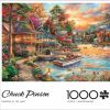 * Buffalo Games Chuck Pinson'S Escapes: Freedom At The Lake 1000 Piece Jigsaw Puzzle Fall Puzzles