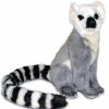 * Sitting Lemur Toy Reproduction By Hansa, 9" Tall -Affordable Gift For Your Little One! Item #Dhan-4620 Hansa Animals