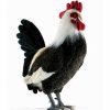 * Mart Rooster Toy Reproduction By Hansa, 11" Tall -Affordable Gift For Your Little One! Item #Dhan-4198 Hansa Animals