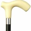 * Harvy Men Extra Thick Derby Cane Black Shaft Ivory Handle -Affordable Gift For Your Loved One! Item #Dhar-12028 Walking Canes