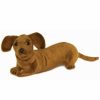 * Dachshund Pup Toy Reproduction By Hansa, 12" Long -Affordable Gift For Your Little One! Item #Dhan-4002 Hansa Animals