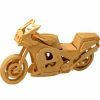 * All4Lessshop 3-D Wooden Puzzle Racing Motorcycle -Affordable Gift For Your Little One! Item #Dchi-Wpz-P023 3-D Wooden Puzzles