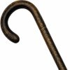 * Harvy Ladies Crook Cane Natural Oak -Affordable Gift For Your Loved One! Item #Dhar-17100 Walking Canes