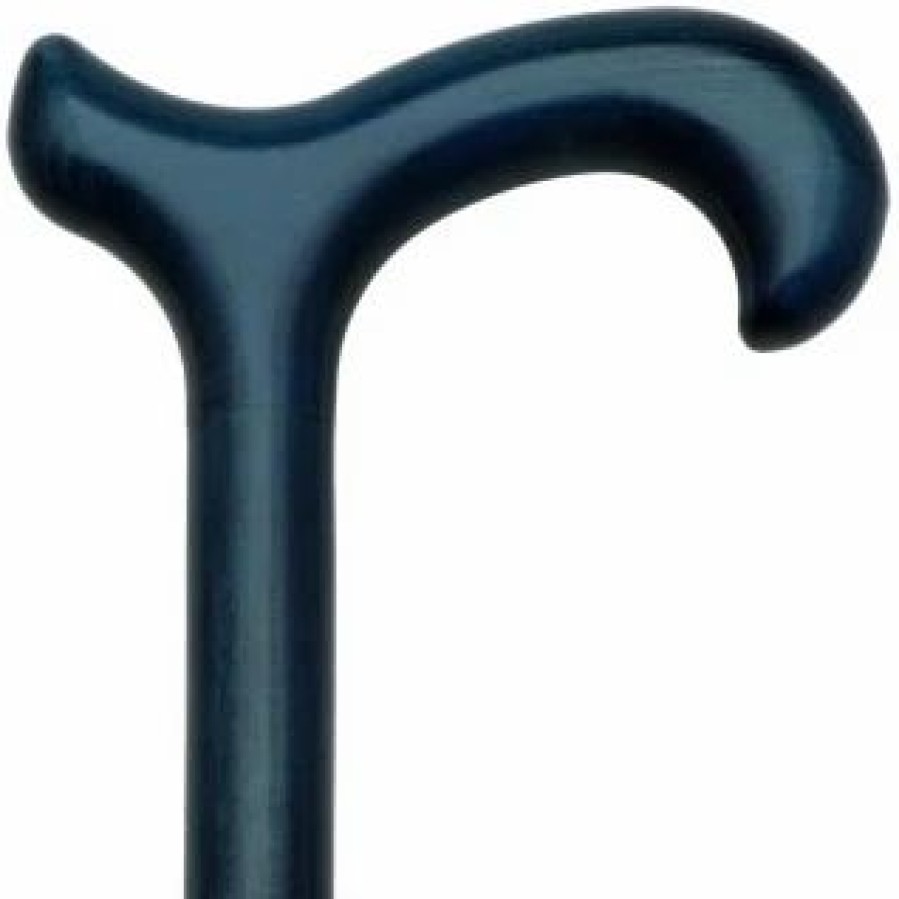 * King Of Canes Uni Derby Cane High Gloss Blue Maple -Affordable Gift For Your Loved One! Item #Dhar-58520 Walking Canes