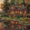 * Buffalo Games Kim Norlien: Peace Like A River 1000 Piece Puzzle Fall Puzzles