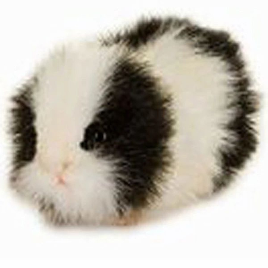 * Guinea Pig Black/White Reproduction Hansa 7" -Affordable Gift For Your Little One! Item #Dhan-4592 Hansa Animals