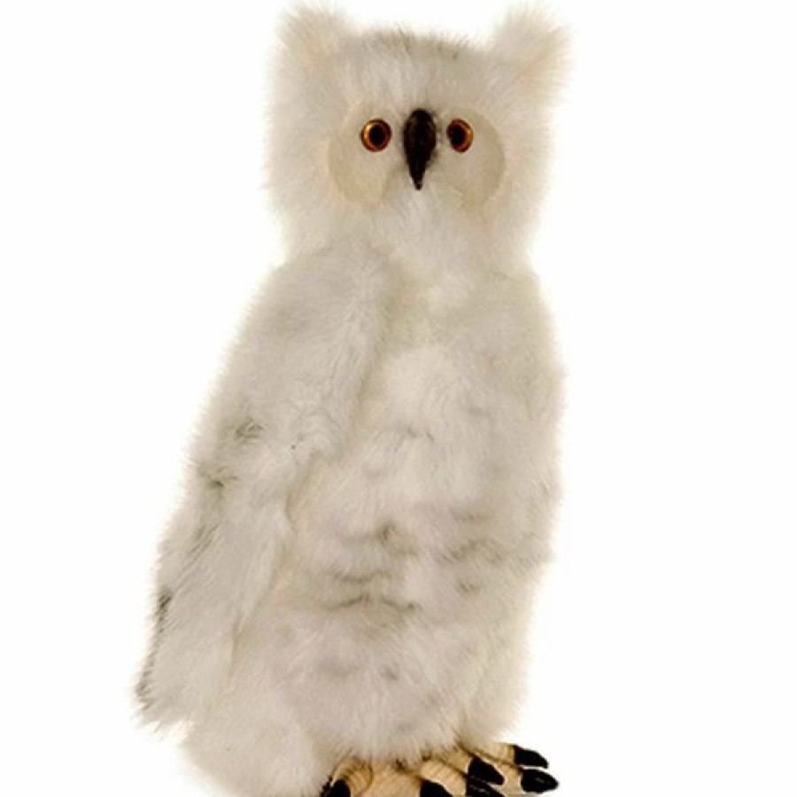 * Snow Owl Toy Reproduction By Hansa, 16" Tall -Affordable Gift For Your Little One! Item #Dhan-4045 Hansa Animals