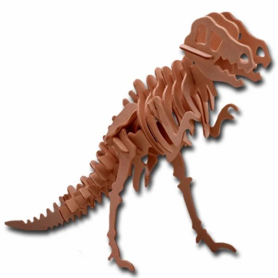 * All4Lessshop 3-D Wooden Puzzle Large Tyrannosaurus 3-D Wooden Puzzles