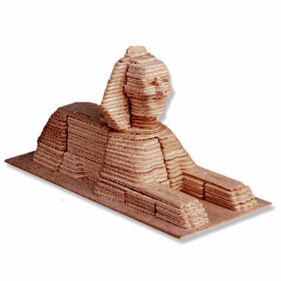 * All4Lessshop 3-D Wooden Puzzle Sphinx -Affordable Gift For Your Little One! Item #Dchi-Wpz-P057 3-D Wooden Puzzles