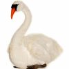 * White Swan Toy Reproduction By Hansa, 11" Long -Affordable Gift For Your Little One! Item #Dhan-4085 Hansa Animals