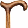 * Harvy Men Derby Cane Scorched Ramin Wood -Affordable Gift For Your Loved One! Item #Dhar-07622 Walking Canes