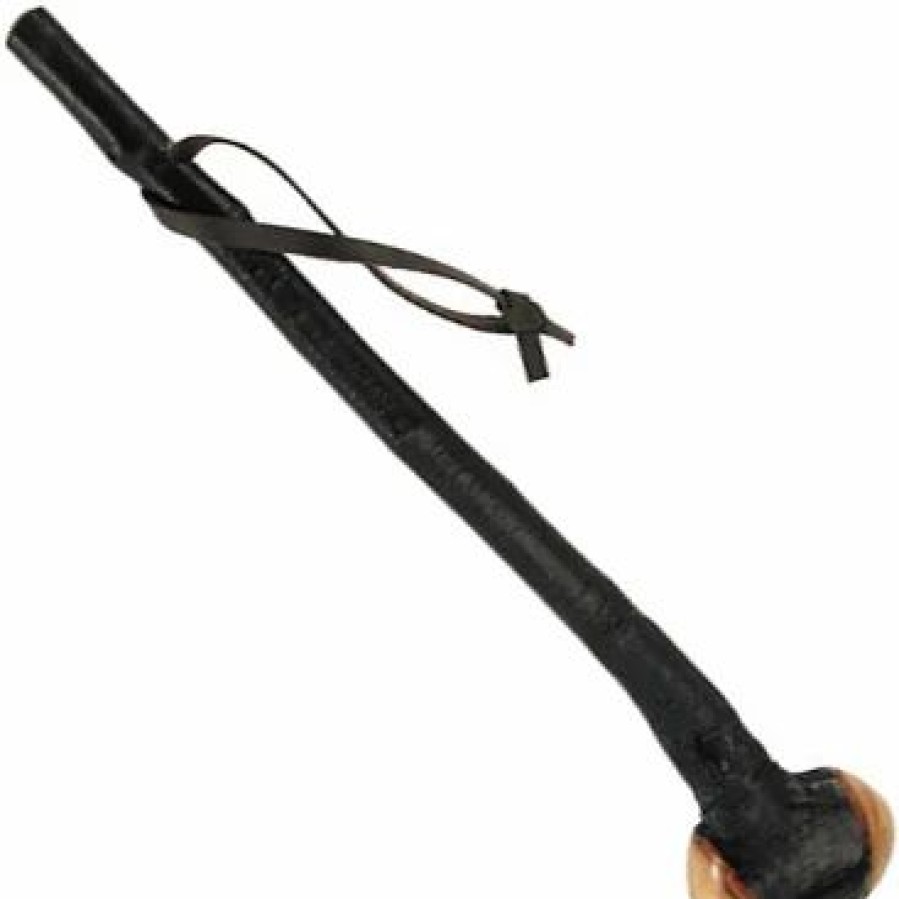 * Harvy Uni Knob Cane Polished Natural Bark Irish Blackthorn -Affordable Gift For Your Loved One! Item #Dhar-07696 Walking Canes