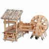 * All4Lessshop 3-D Wooden Puzzle Water Mill -Affordable Gift For Your Little One! Item #Dchi-Wpz-Ph005 3-D Wooden Puzzles