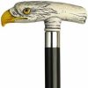 * Harvy Uni Eagle Head Cane Black Shaft -Affordable Gift For Your Loved One! Item #Dhar-10838 Walking Canes