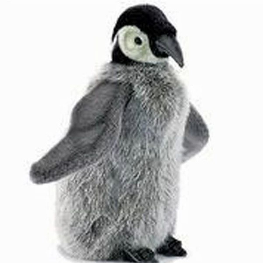 * Baby Emperor Penguin Reproduction Hansa 6" -Affordable Gift For Your Little One! Item #Dhan-4669 Hansa Animals