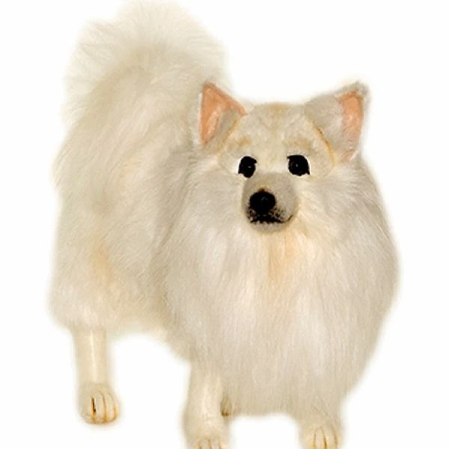 * German Spitz Toy Reproduction By Hansa, 18" Long -Affordable Gift For Your Little One! Item #Dhan-4001 Hansa Animals