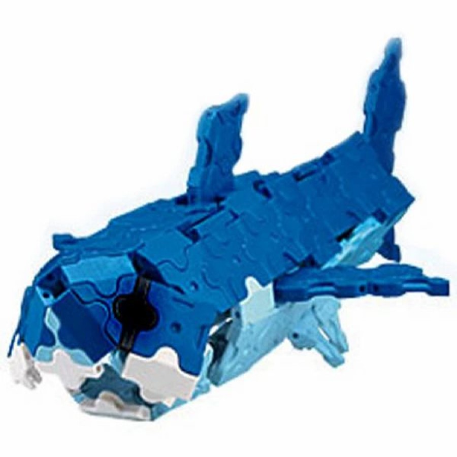 * Original Laq Animal Puzzle Bits Set Mini Shark -Affordable Gift For Your Little One! Item #Dlaq-703200 Laq Puzzles