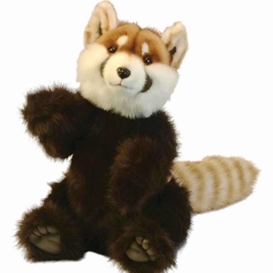 * Jointed Red Panda Toy Reproduction By Hansa, 15" Tall -Affordable Gift For Your Little One! Item #Dhan-4478 Hansa Animals