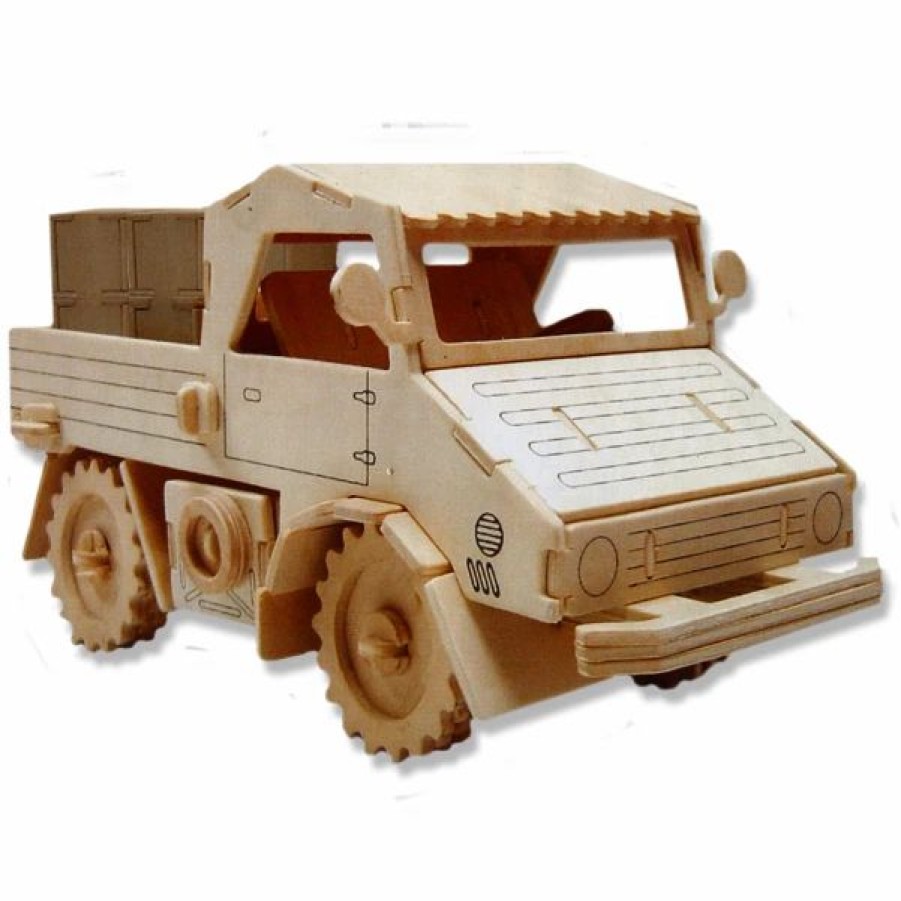 * All4Lessshop 3-D Wooden Puzzle Truck -Affordable Gift For Your Little One! Item #Dchi-Wpz-Gp154 3-D Wooden Puzzles