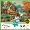 * Buffalo Games Chuck Pinson Alpine Serenity 1000 Piece Jigsaw Puzzle Fall Puzzles