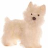 * West Highland Terrier Reproduction By Hansa 8" -Affordable Gift For Your Little One! Item #Dhan-4127 Hansa Animals