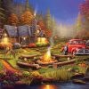 * Buffalo Games Geno Peoples: The Woodsmen 1000 Piece Puzzle Fall Puzzles