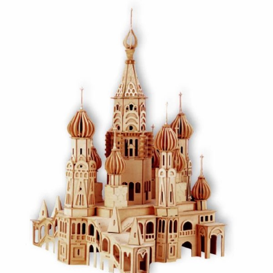 * All4Lessshop 3-D Wooden Puzzle St Petersburg Church 3-D Wooden Puzzles