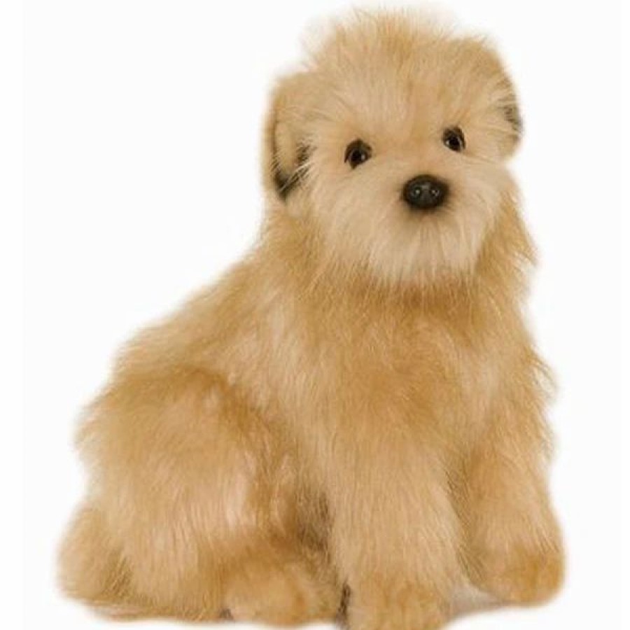 * Norfolk Terrier Toy Reproduction By Hansa, 8" Long -Affordable Gift For Your Little One! Item #Dhan-4126 Hansa Animals