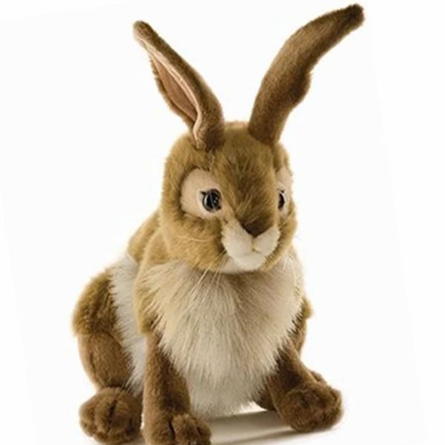 * Black Tail Jack Rabbit Toy By Hansa, 9" Tall -Affordable Gift For Your Little One! Item #Dhan-3584 Hansa Animals