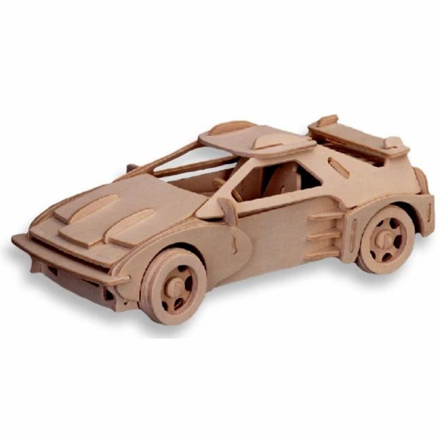 * All4Lessshop 3-D Wooden Puzzle Car Model F-20 -Affordable Gift For Your Little One! Item #Dchi-Wpz-P065 3-D Wooden Puzzles