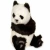 * Sitting Panda Cub Toy Reproduction By Hansa, 16" Tall -Affordable Gift For Your Little One! Item #Dhan-4183 Hansa Animals