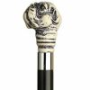 * King Of Canes Uni Bull Dog Head Cane Black Shaft -Affordable Gift For Your Loved One! Item #Dhar-10728 Walking Canes