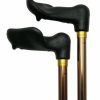 * Harvy Uni Adjustable Palm Grip Cane Bronze Brass Ring -Affordable Gift For Your Loved One! Item #Dhar-51203 Walking Canes