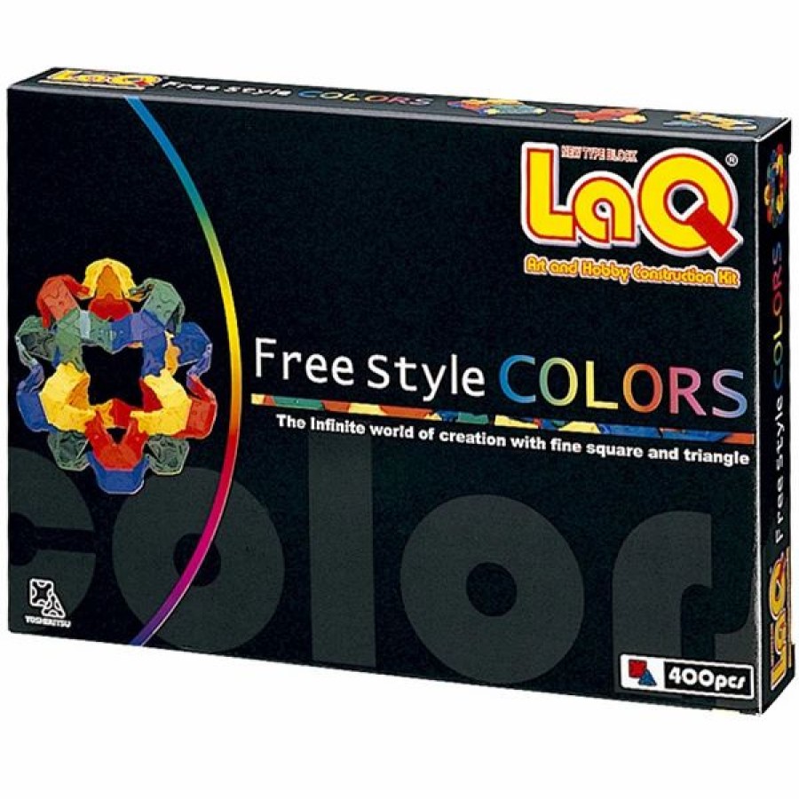 * Laq Puzzle 400 Pieces Bits Set Free Style Colors -Affordable Gift For Your Little One! Item #Dlaq-000101 Laq Puzzles