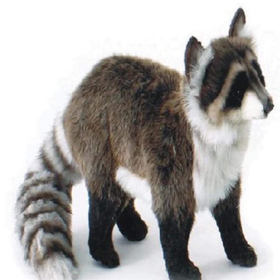 * Standing Racoon Toy Reproduction By Hansa, 18" Long -Affordable Gift For Your Little One! Item #Dhan-5181 Hansa Animals