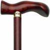 * Harvy Ergonomic Extra Wide Dynamic Cane Burgundy Maple -Affordable Gift For Your Loved One! Item #Dhar-51340 Walking Canes