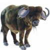 * Buffalo Toy Reproduction By Hansa, 30" Long -Affordable Gift For Your Little One! Item #Dhan-5105 Hansa Animals