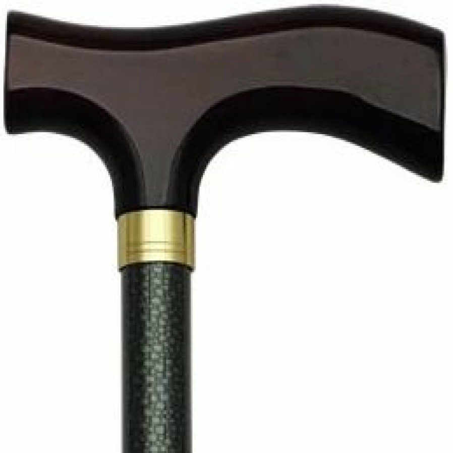 * Harvy Men Adjustable Fritz Cane Green Ice Aluminum -Affordable Gift For Your Loved One! Item #Dhar-60106 Walking Canes