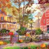 * Buffalo Games Country Life: Autumn Farmhouse 500 Piece Puzzle Fall Puzzles