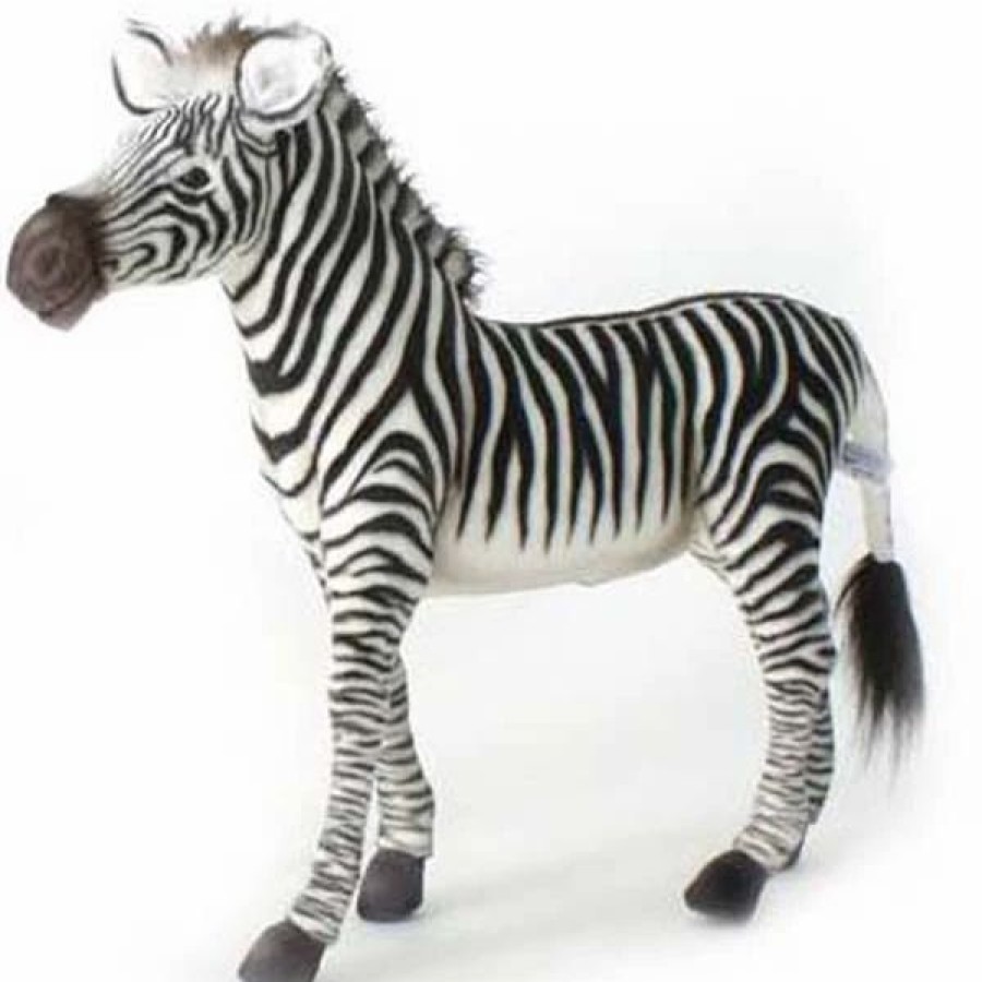 * Grevy'S Zebra Toy Reproduction By Hansa, 26" Long -Affordable Gift For Your Little One! Item #Dhan-5184 Hansa Animals