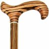 * Harvy Fritz Cane High Gloss Cherry Shaft Acrylic Handle -Affordable Gift For Your Loved One! Item #Dhar-07655 Walking Canes