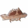 * All4Lessshop 3-D Wooden Puzzle Luxury Yacht -Affordable Gift For Your Little One! Item #Dchi-Wpz-P119 3-D Wooden Puzzles