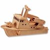 * All4Lessshop 3-D Wooden Puzzle Missile Speed-Boat Model -Affordable Gift For Your Little One! Item #Dchi-Wpz-P038 3-D Wooden Puzzles