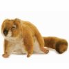 * Brown Stoat Toy Reproduction By Hansa, 9" Long -Affordable Gift For Your Little One! Item #Dhan-4843 Hansa Animals