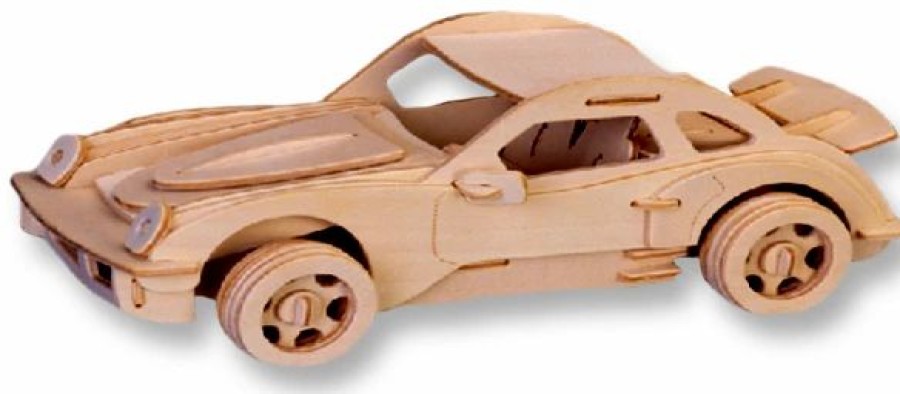 * All4Lessshop 3-D Wooden Puzzle Car Model P-911 -Affordable Gift For Your Little One! Item #Dchi-Wpz-P066 3-D Wooden Puzzles