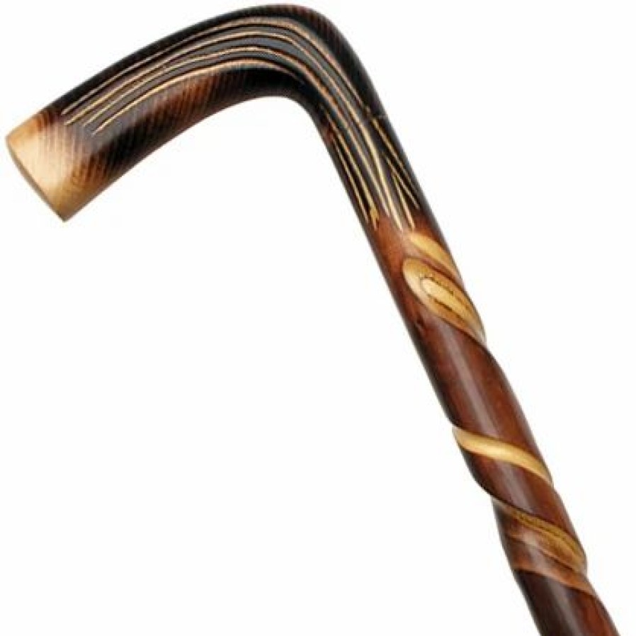 * Harvy Uni L Cane Natural Chestnut -Affordable Gift For Your Loved One! Item #Dhar-10570 Walking Canes