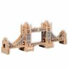 * All4Lessshop 3-D Wooden Puzzle Tower Bridge -Affordable Gift For Your Little One! Item #Dchi-Wpz-P055 3-D Wooden Puzzles