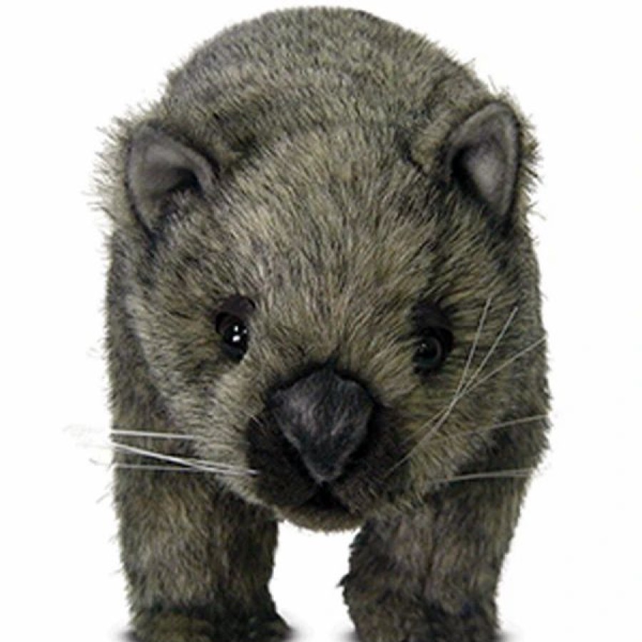 * Posable Wombat Toy Reproduction By Hansa, 15" Long -Affordable Gift For Your Little One! Item #Dhan-3248 Hansa Animals